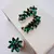Brinco Earcuff e Anel Verde na internet