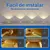 Barra Luz Fria Calida Led Usb Recargable Sensor 60cm y 20cm en internet