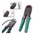 Pinza Crimpeadora Metal Profesiónal Pela Cables - Electro Savage 