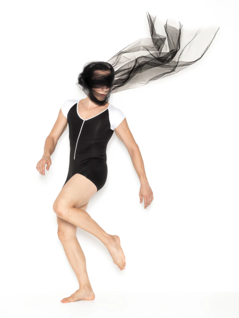 Roupa de Ballet para Homem - Comprar Roupa de Ballet Online - Roupas de Ballet para Homens – Comprar Roupas Masculinas de Ballet - Loja de Ballet Online - Roupa Masculina de Ballet - Macaquinho Gargô - Macaquinho Meia Manga Recorte Costas Zíper Frontal Co