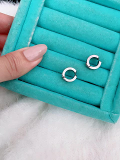 Imagem do Argolinhas de pressão em aço inox 12mm - unissex - COD. A429