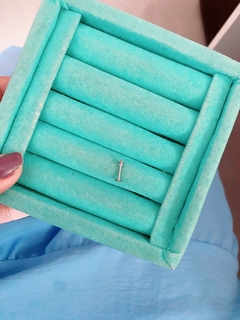 Piercing em aço inox reto 1,1cm um triângulo - COD. A324N na internet