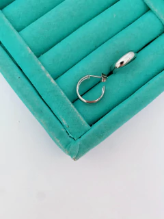 Argolas em aço inox abauladas lisas - 3 tamanhos - PAR - COD. A434 - comprar online