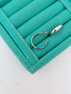 Argolas em aço inox abauladas lisas - 3 tamanhos - PAR - COD. A434 na internet