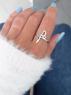 Anel em aço inox Fé - COD. A182 - comprar online