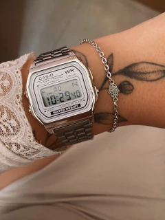 Pulseira em biju mini mão de fátima - COD. H83P - Hellô Acessórios