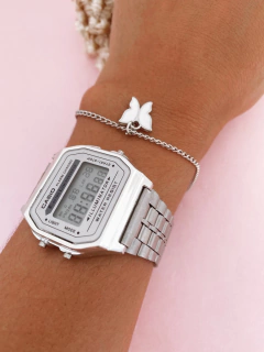 Pulseira em biju borboleta esmaltada - 3 cores - unidade - COD. H87P - comprar online