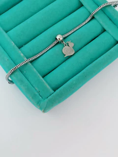 Berloque em aço inox caramujo - COD. A203(mod. 164) - Hellô Acessórios