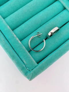 Argolas em aço inox retas lisas - 3 tamanhos - PAR - COD. A433 na internet