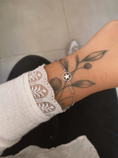 Pulseira em biju estrela círculo - COD. H102P - comprar online