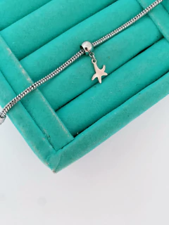 Berloque em aço inox estrela do mar assimétrica - COD. A203(mod. 152) - comprar online
