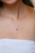Conjunto Gota moldura cravejada Rubi - comprar online