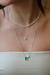 Conjunto Gota Cravejada Turmalina 45cm - comprar online