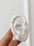 Piercing argola cravejada fina 8mm mod3 - Empoderada Prata