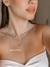 Imagem do Choker pérola barroca - banhada à prata