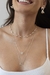 Choker pérola barroca - banhada à prata na internet