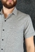camisa-manga-curta-cinza-italiana