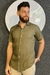 Camisa-verde-militar-gola-italiana