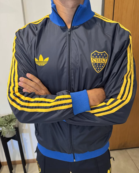 Campera rompevientos Boca juniors 2026 premium