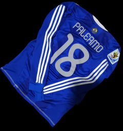 Camiseta Argentina Palermo mundial 2010 manga larga - mundobokee
