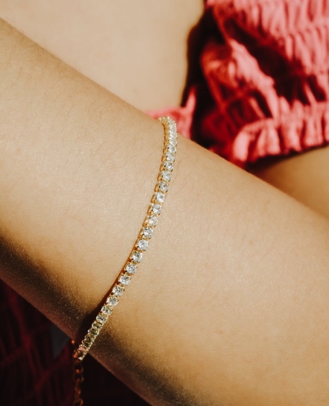 Pulseira Riviera Folheada a Ouro 18 k - comprar online