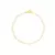 Pulseira Elo De Corações Folheada a Ouro 18k - With Love - Pratas e Folheados 18 K