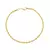 Pulseira Corrente Baiana Folheada a Ouro 18k - With Love - Pratas e Folheados 18 K