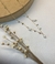 Choker Pedras Coloridas E Pérolas Folheada A Ouro 18k - comprar online