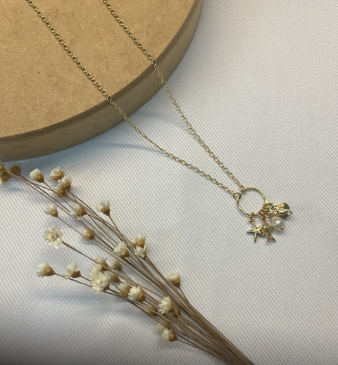 Colar Patuá Mar Folheado a Ouro 18k - comprar online