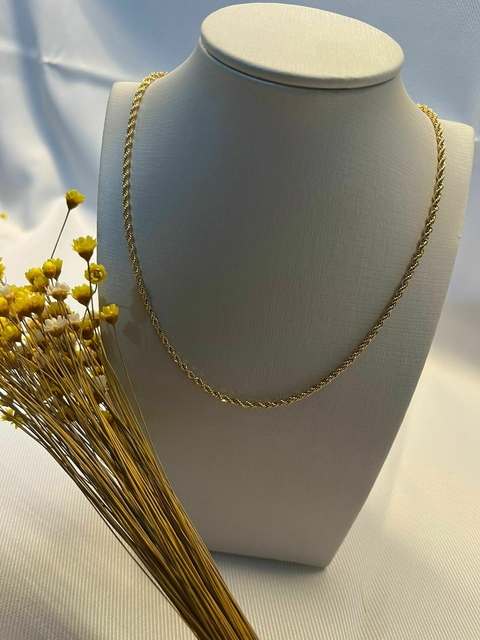 Colar Corrente Baiana Folheada a Ouro 18 k - comprar online