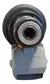 Bico injetor MP176/IWP176 para Gol GIV 1.0 8v Flex, visto de frente com detalhes do conector.