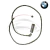 SENSOR DE PASTILHA TRASEIRO BMW CÓD. 34353411757 BMW-1057 BMW-1055