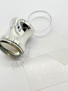 Sello de stamping + 2 placas - comprar online