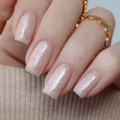 Base rubber pink mask 15ml - Sparkly gold - comprar online