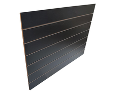 Panel Ranurado Negro 1.20x90 Practiwall Mdf Pintado - comprar online
