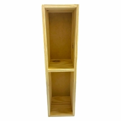 Imagen de Repisa Estanteria Cubo De Pino X 2 Espacios De 20x90Cm
