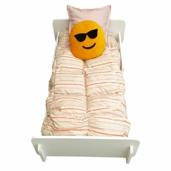 Imagen de Cama Montessori Transición Infantil 1.40x80 Melamina Blanca!
