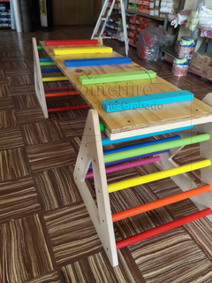 Cubo o Triángulo + Rampa Tobogan Montessori Pikler en internet