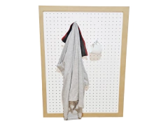 Panel Perforado Con Marco 0.85x60 Ordenador Con Kit - MJMADERAS