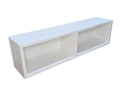 Mueble Flotante Rack Tv - Con Fondo Blanco - Listo Para Usar - tienda online