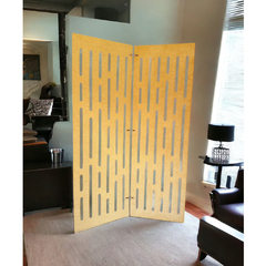 Panel Decorativo Líneas Verticales De 2 - Diseño Original - Biombo