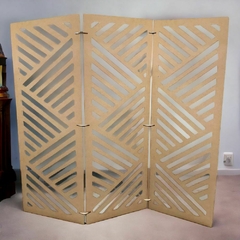Panel Decorativo De 2 - Biombo Respaldo En Cuotas - 100% Diseño en internet