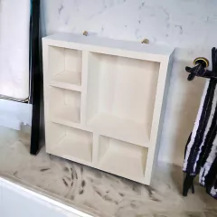 Combo Estante Flotante+ 2 Repisas Biblioteca Múltiples Usos! - tienda online