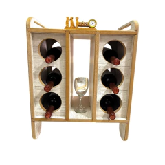 Vinoteca Mueble bodega Cava - Repisa Vino Botellas Copas - Original