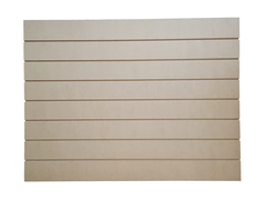 Imagen de Panel Ranurado Negro 1.20x90 Practiwall Mdf Pintado