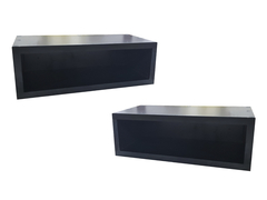 Mesa De Luz Flotante Negro Nordico Escandinavo - Combo X 2! en internet