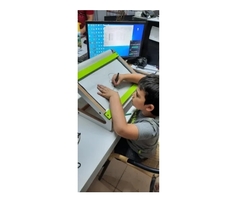 Combo Pizarra + Pizarrón Montessori+tiza Y Crayones - Oferta! en internet