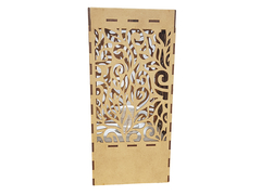 Mesa De Luz + Escritorio Escandinavo + Velador Combo en Pino - Listo Para Pintar - MJMADERAS