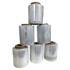 Film Stretch Rollo De 10 Cm Packx 6 Unidades Para Embalar