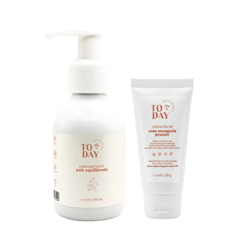 kit skincare - limpeza e hidratação